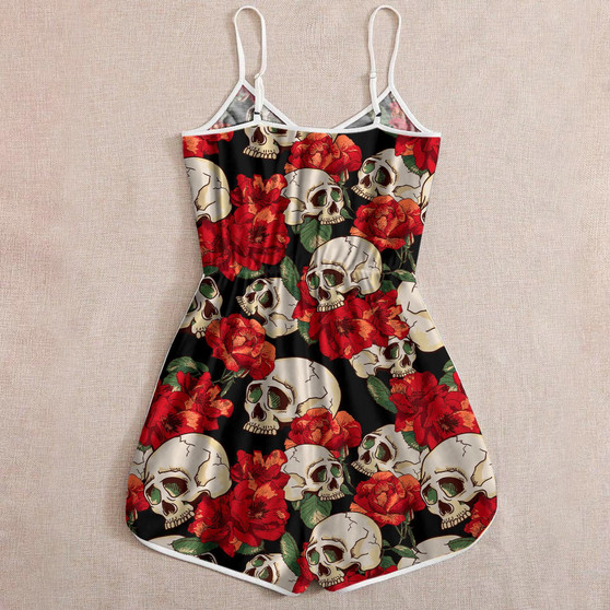 Skull Rose Rompers