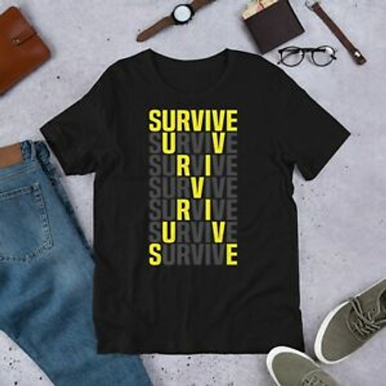 SURVIVE Sarcoma Cancer Awareness 2D T-shirt
