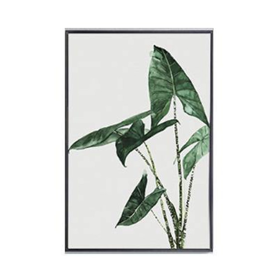 Green Watercolor Impression Plants