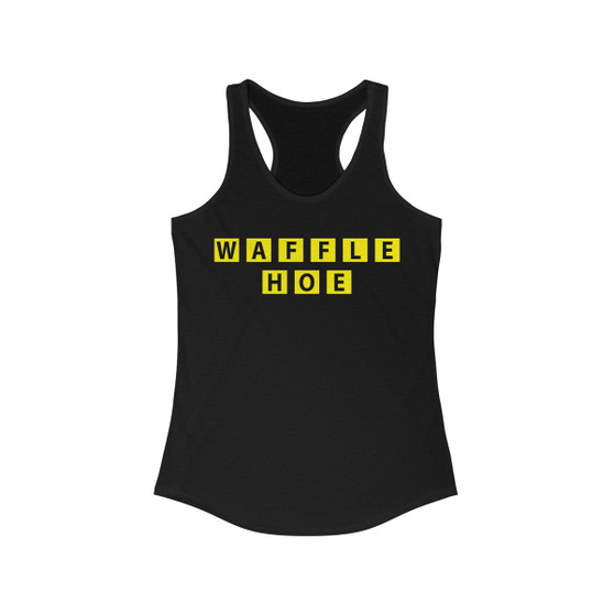 Waffle Hoe - Women's Racerback Tank