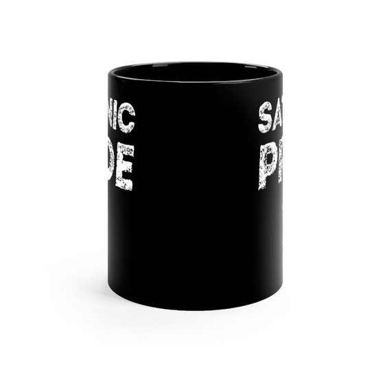 Satanic Pride black coffee mug 11oz