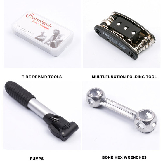 Multi Repair Tools Set with Bicycle Pumps