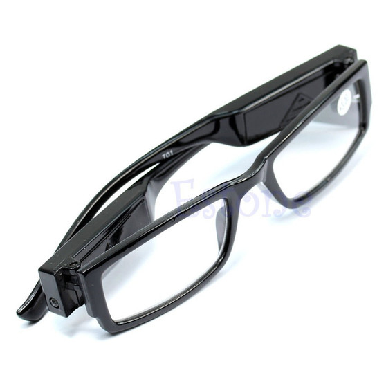 Multi Strength LED Reading Eye Glasses Magnifier Light UP