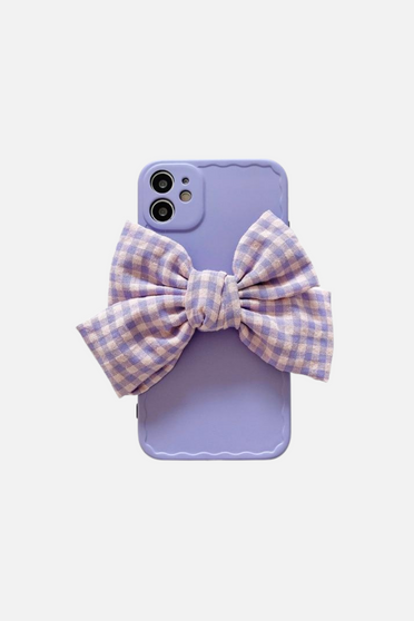 Bow Purple iPhone Case