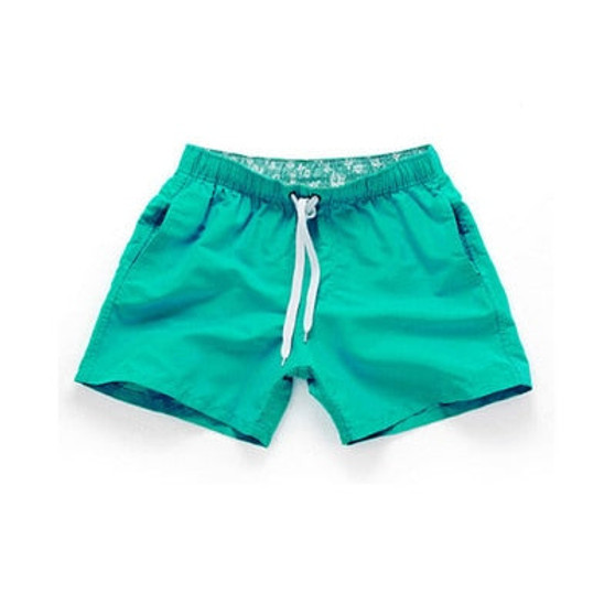 Summer Shorts Men Women Quick Drying fitnesShort homme Casual Beach Shorts Mens Boardshorts Elastic Waist Solid 18 Color