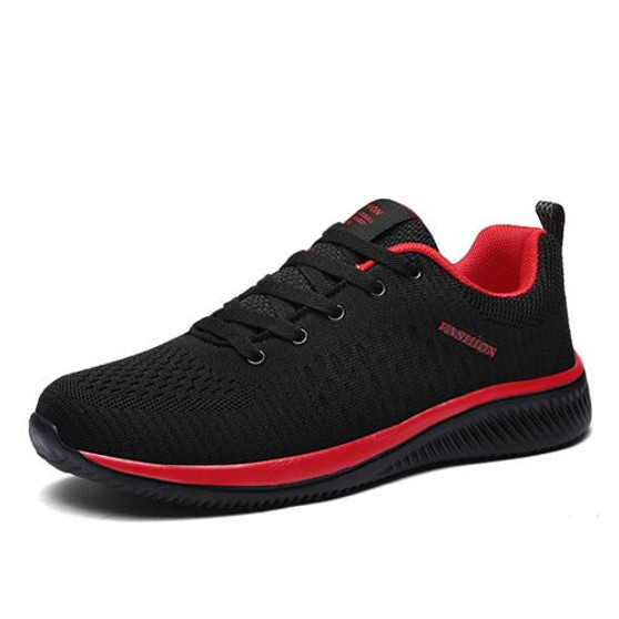 Mesh Men Casual Shoes Lac-up Men Shoes Lightweight Comfortable Breathable Walking Sneakers