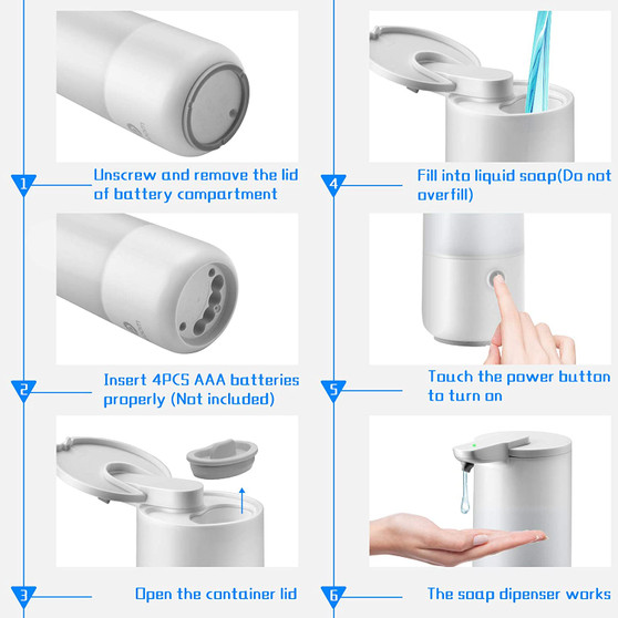 Soap Dispenser, Automatic Soap Dispenser Touchless