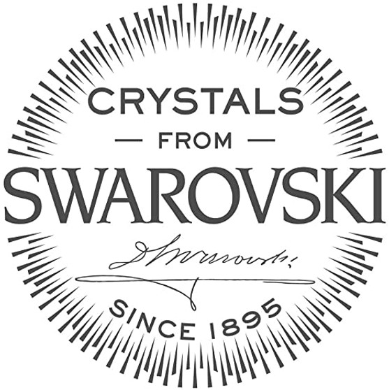 Swarovski Crystal-Accented Gold-Tone Bangle Watch and Bracelet Set