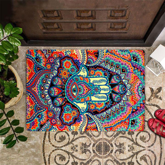Evil Eye Doormat Best Outdoor Doormat Decorative Home Floor Porch Mat First Home Gift