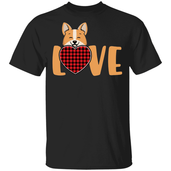 Cute Dog Love Essential T-Shirt Valentines Day Gift Idea For Girlfriend