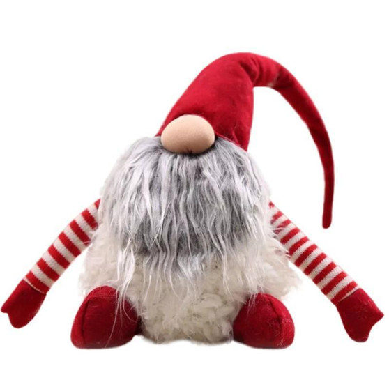 Handmade Christmas Plush Santa Claus Decoration