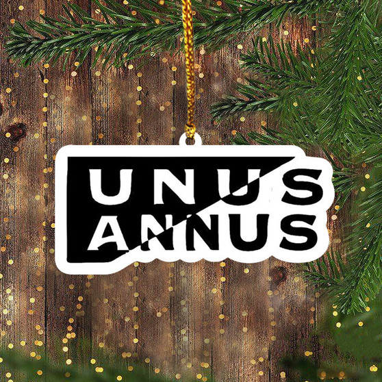 Unus Annus Split Logo Ornament Unus Annus Fan Art Ornament Christmas Ornament Sets