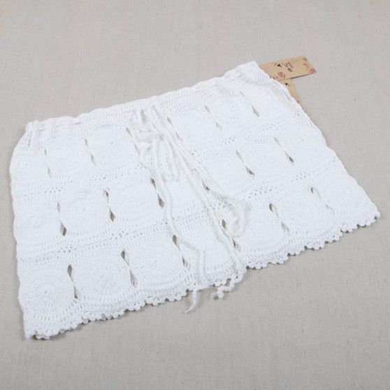 Hand Crochet Venice Beach Mini Skirt