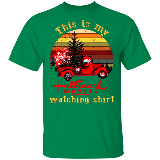 This Is My Hallmark Christmas Movie Watching Shirt Vintage Christmas Graphic Tees Couple Gifts