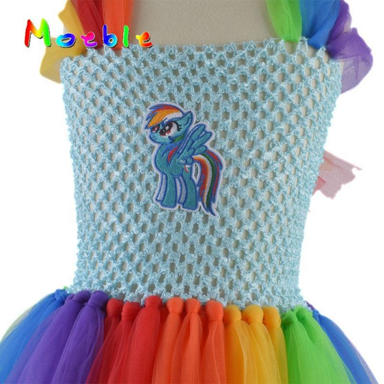 Pony Girl Rainbow Dress