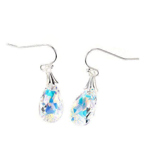 Luxurious Drop Earrings with Swarovski Crystal- Gift for Her - Buy Now!