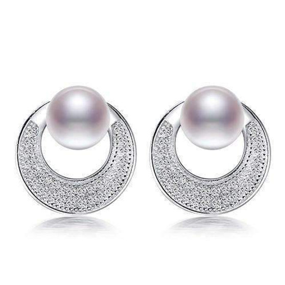 Fascinating Pearl Earring - Silver Jewellery for Women - Buy Now!