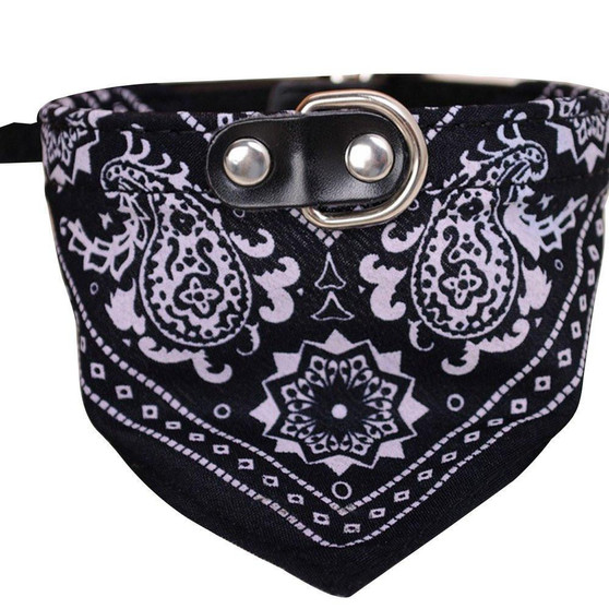 Pet Dog Adjustable Bandanas Collars Triangular Bandage Saliva Towels