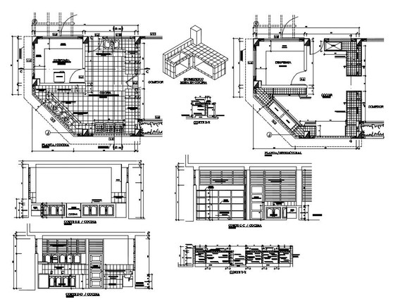 Kitchen detail and design