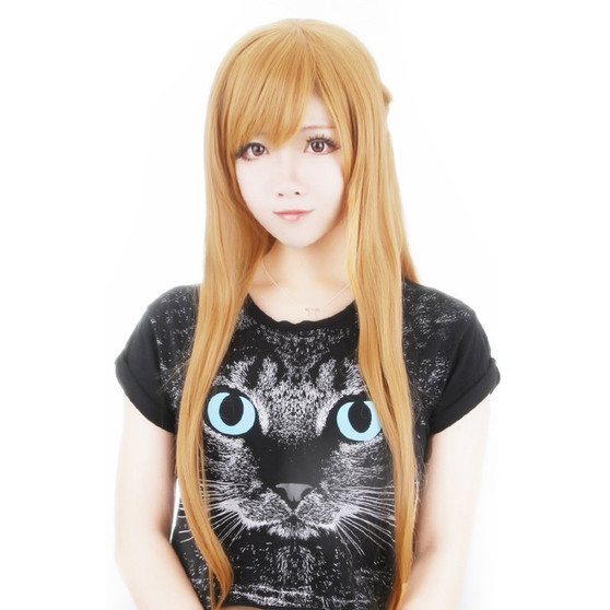 Sword Art Online Yuuki Asuna Wig 80cm