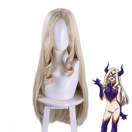 My Hero Academia Mt.LADY Women Long Wig Cosplay