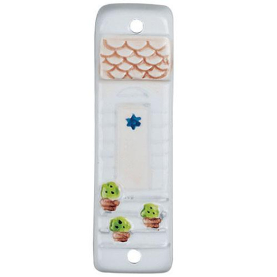 House With Star Of David Mezuzah
