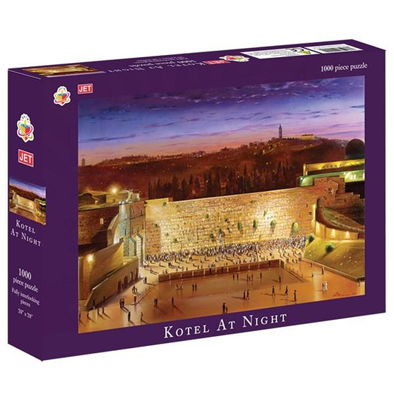 1000 pc puzzle, Kotel at Night