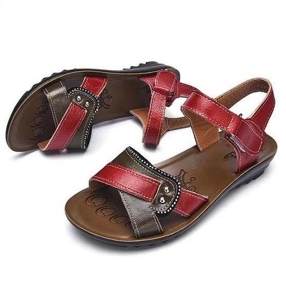 Designer Women Sandals Genuine Leather Summer Leisure