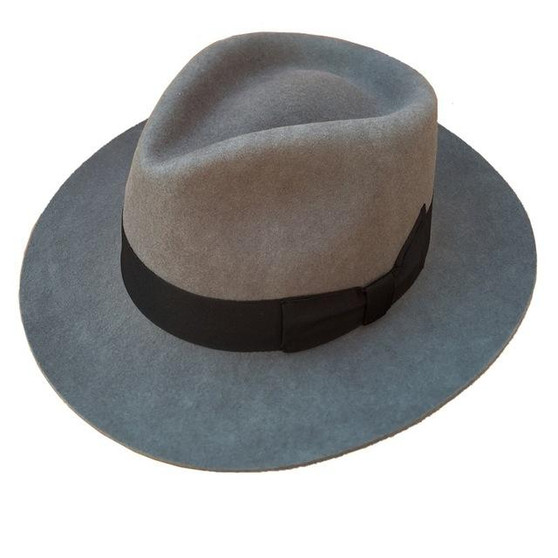 Classic Men's Wool Felt Fedora Hat in Colors