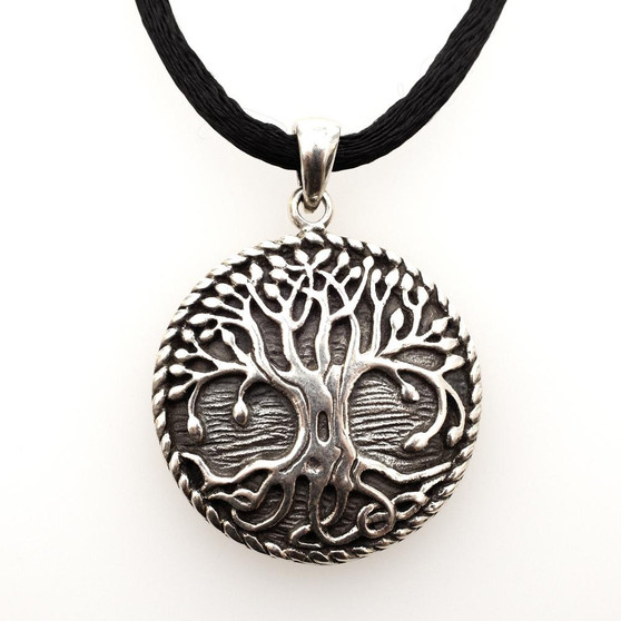 Tree of Life Silver Pendant Necklace