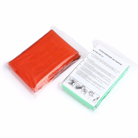 Waterproof Reusable Emergency Survival Blanket Foil For Outdoor Activities