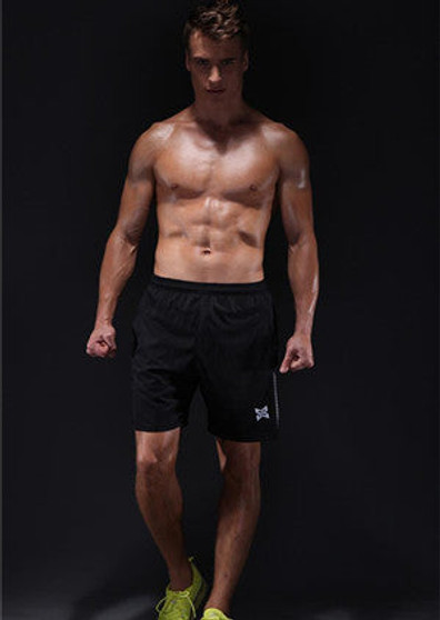 Men Reflective Running Shorts