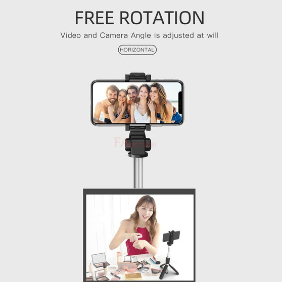 NEW Wireless Bluetooth Selfie Stick 3 in 1 Extendable Handheld Mini Tripod With Remote Shutter