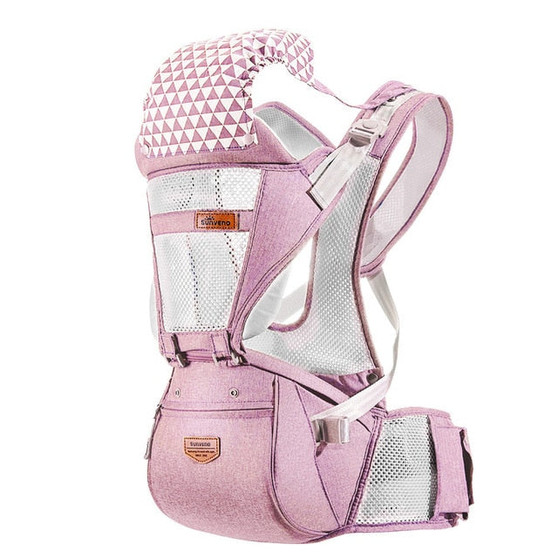 Front Facing Ergonomic Kangaroo Sling Infant Baby Hipseat Waist Carrier