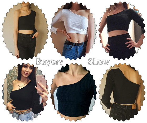 Designer Off Shoulder Knitting Sexy Knitted Crop Top for Women