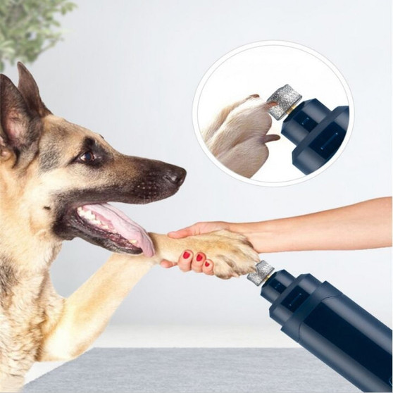 Electric Nail Clipper Grooming Kit For Dog Cat