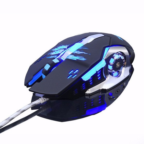 FAST SELLING Adjustable 3200DPI LED Optical USB Wired Gaming Mouse for Laptop / Computer / PC