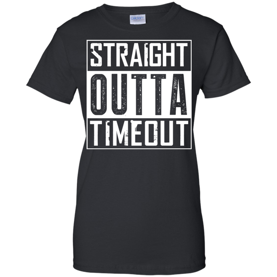 Autism - Straight Outta Timeout - Adult Sizes