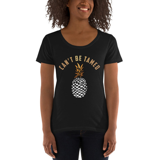 CBT Pineapple Ladies' Scoopneck T-Shirt