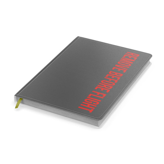 Remove Before Flight 2 Designed Notebooks