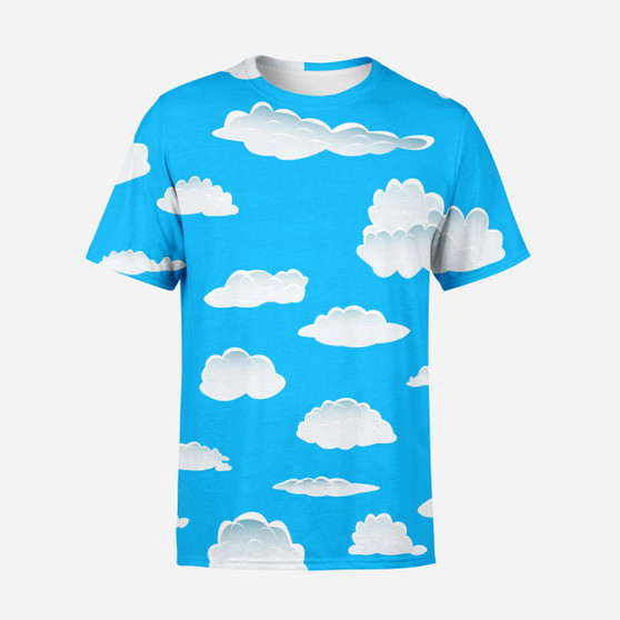 Amazing Clouds Printed 3D T-Shirts