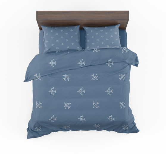 Nice Airplanes Designed Bedding Sets