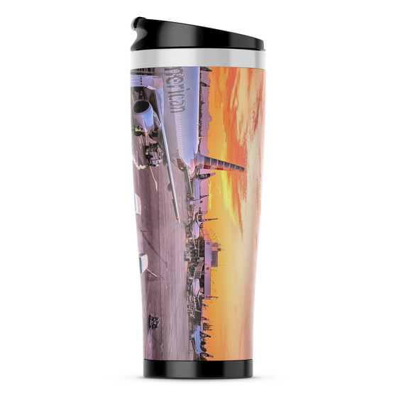 Airport Photo During Sunset Printed iPhone Cases