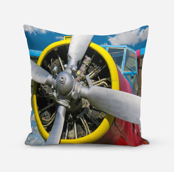 Double-Decker Airplane's Propeller Printed iPhone Cases