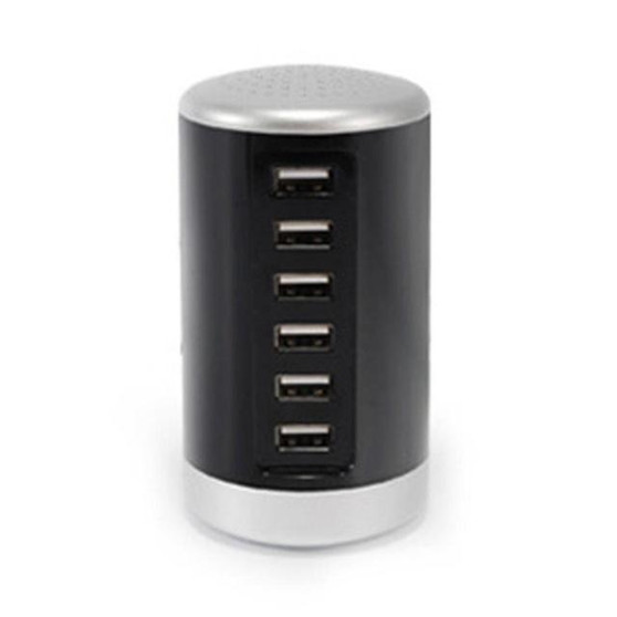 Universal Multi-Port USB Home Travel Wall Charger 6 USB Desktop Charging Station Fast Charging Intelligent USB Hub Drop Shipping