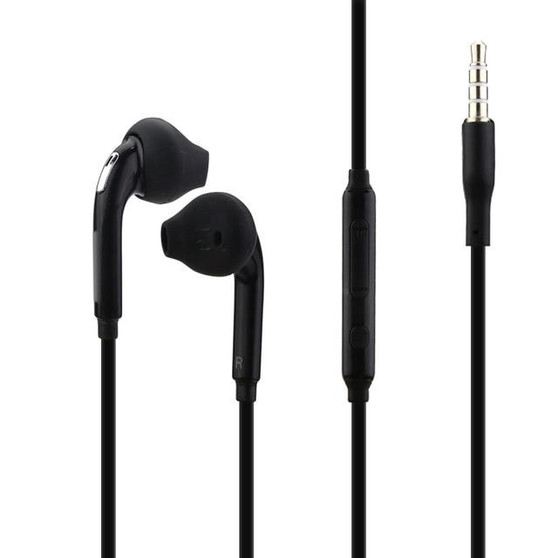 Headset with Microphone 3.5mm Wired Earphone Portable Sport Running Stereo Headphone Remote Control for iPhone Samsung S6 Xiaomi