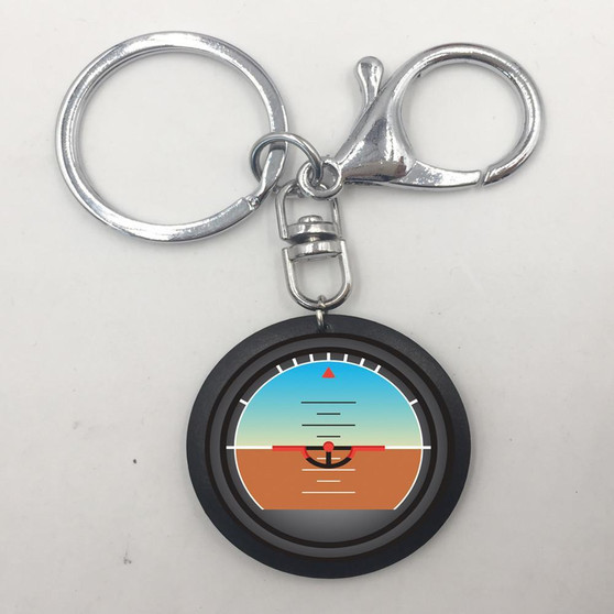 Airplane Instrument Series (Gyro Horizon) Key Chains