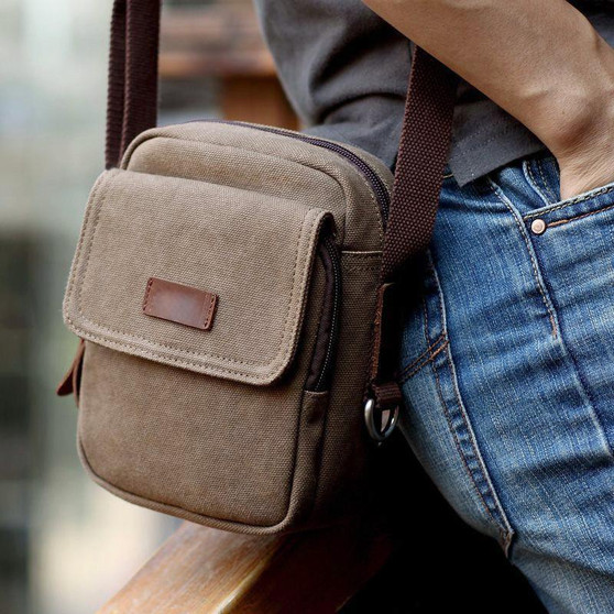 Vintage Small Messenger Shoulder Bag