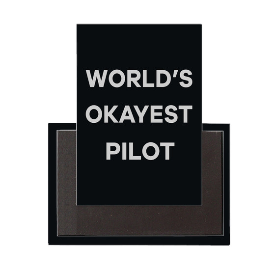 World's Okayest Pilot Designed Magnet