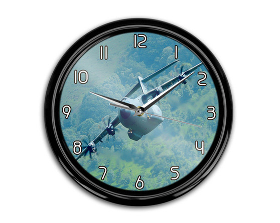 Cruising Airbus A400M Printed Wall Clocks